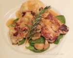 Olive Garden Copy Cat Chicken Breasts with Roasted Garlic, Mushrooms and Rosemary