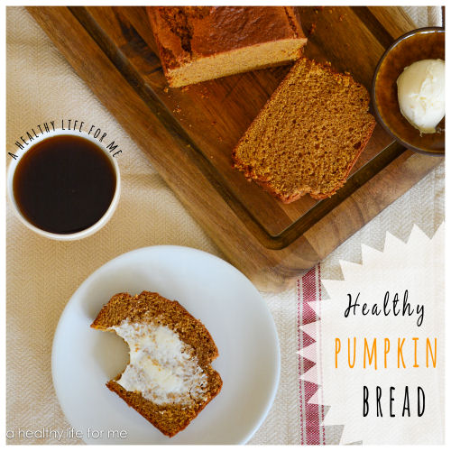 A healthier pumpkin bread recipe