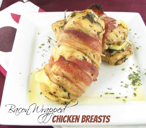 Easy and delicious Bacon Wrapped Chicken Breasts