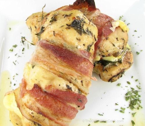 Easy and delicious Bacon Wrapped Chicken Breasts