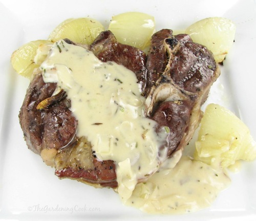 Oven baked Lamb chops