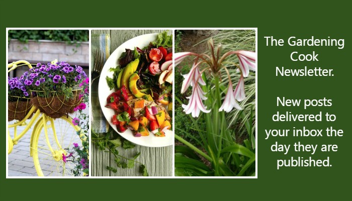 The Gardening Cook Newsletter