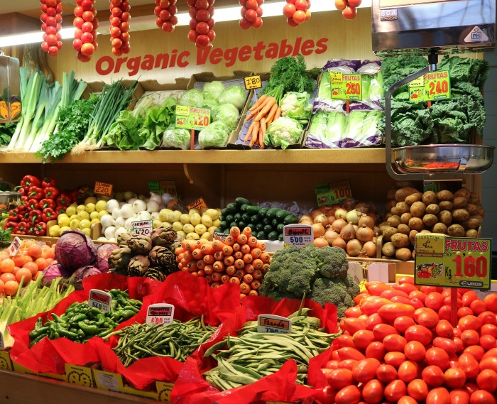 Buy organic vegetables
