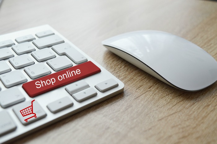 Shopping online saves paper and gas