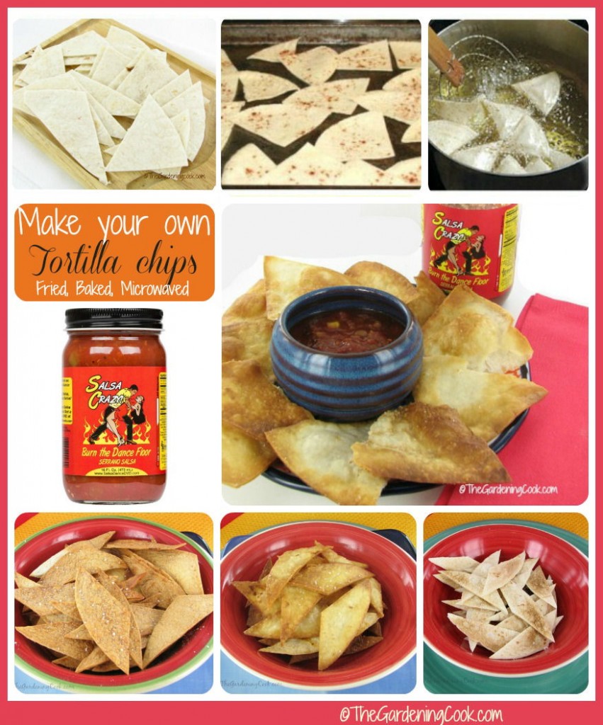Homemade tortilla chips