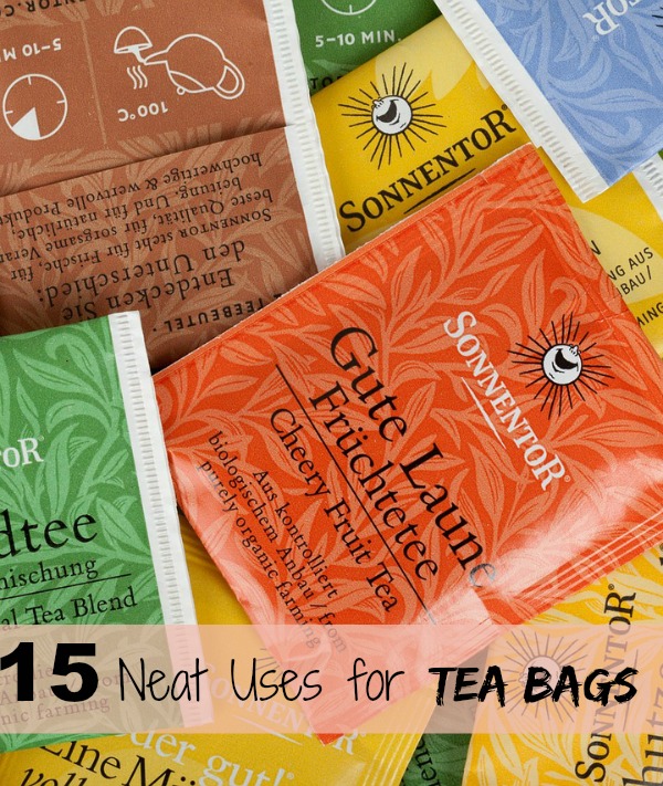 Using Tea Bags – Recycling Tips for Home and Garden use.