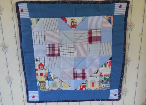 Memory square from my dad's old shirts