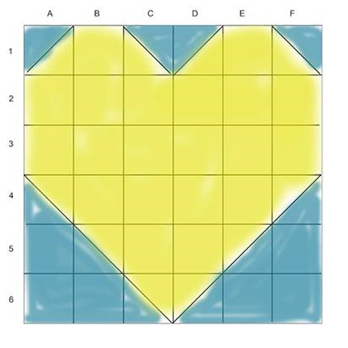 Memory square pattern