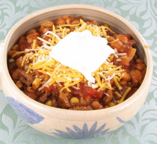 Slow Cooker White Bean chili