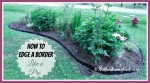 Edging A Garden Bed with Vigaro Edging Strips