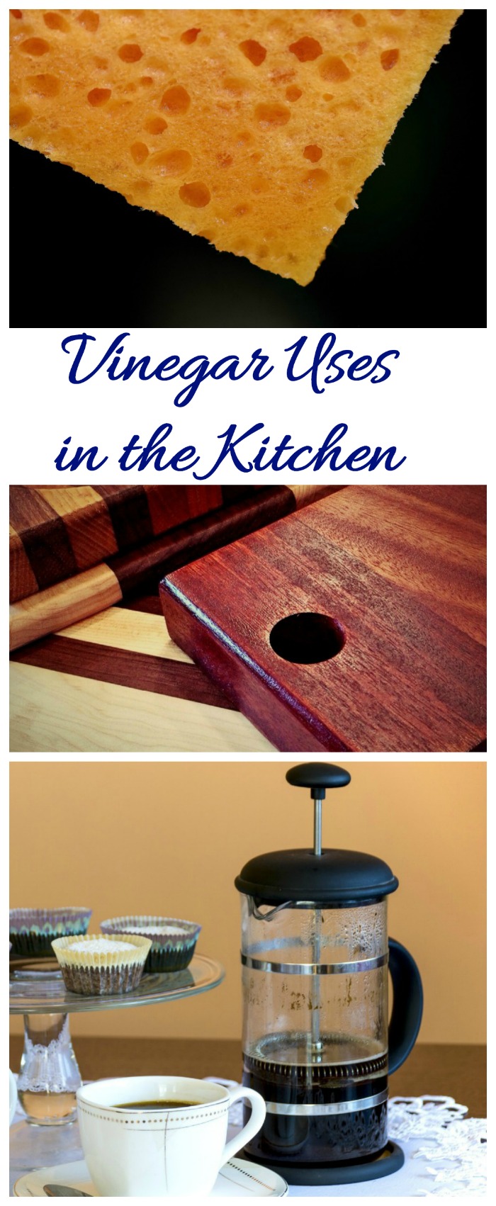 The kitchen is a great place to use vinegar