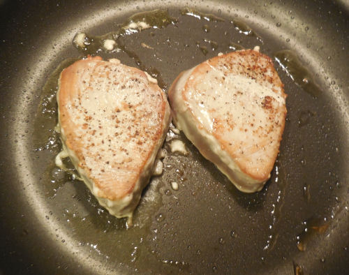 cook the tuna