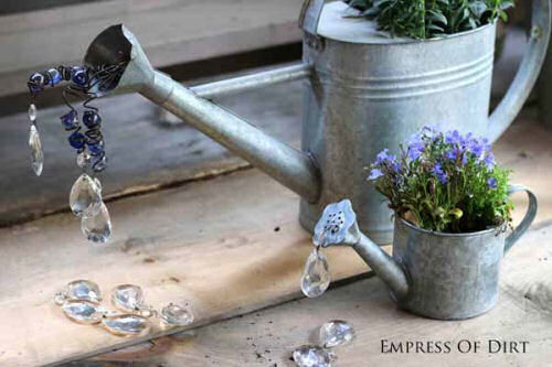 Watering Can DIY garden art