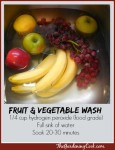 Water Bath for Vegetables & Fruit – Is it Necessary?