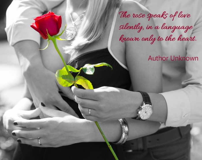 The rose speaks of love silently, in a language known only to the heart.&nbsp;(Author Unknown)