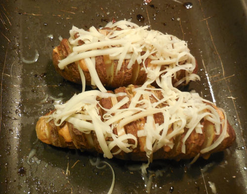 Sprinkle with cheese
