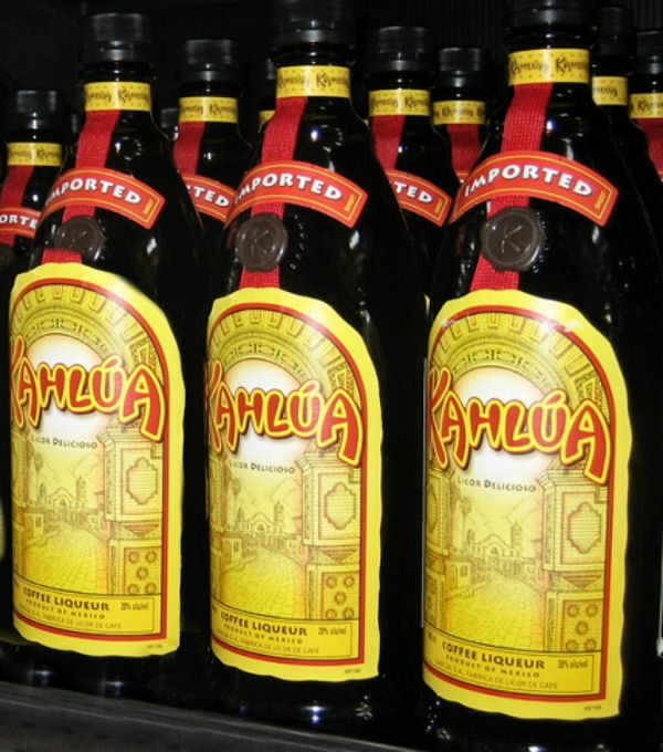 Bottles of Kahlua