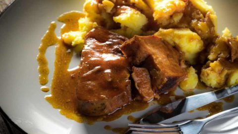 Beer Braised Pork Roast – Crock Pot Recipe