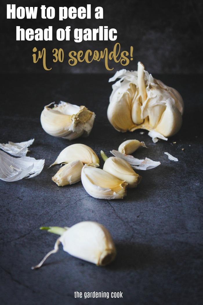 The easy way to peel garlic: How to peel an entire head of garlic in seconds