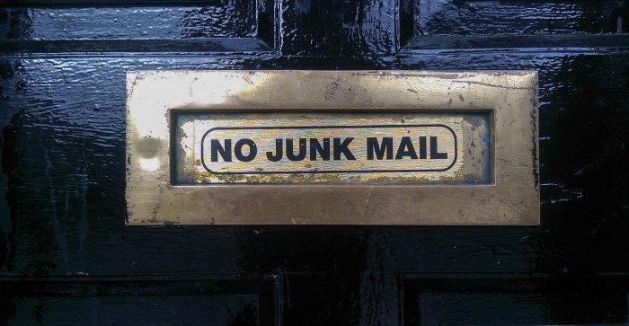 shred junk mail and add it to the compost pile