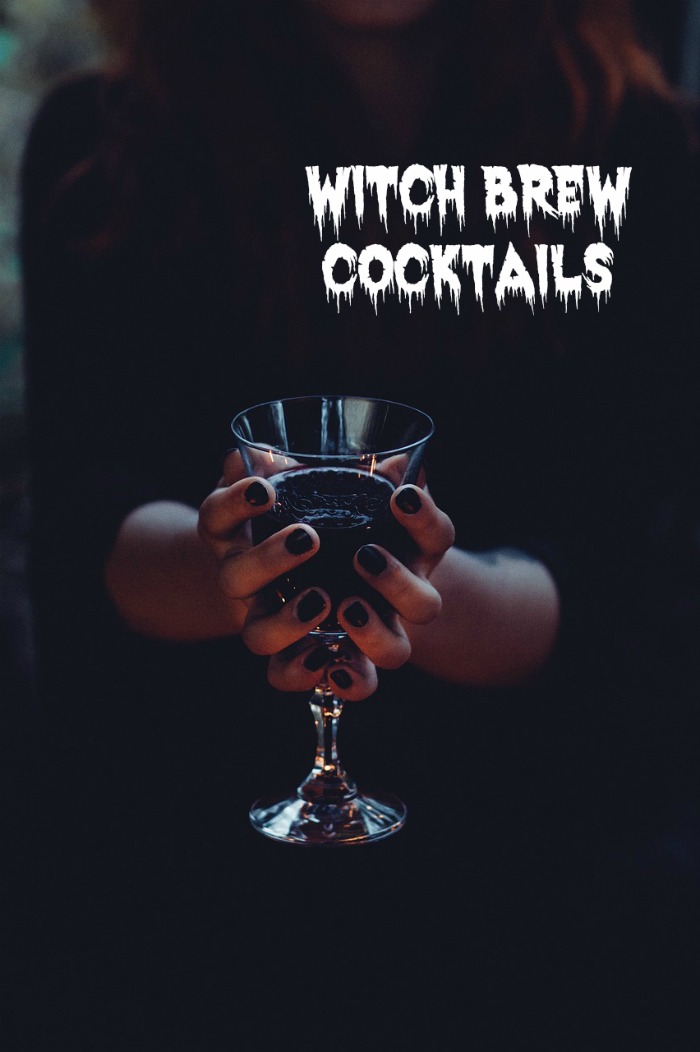 Cocktails for Halloween - witch brew, punch and more