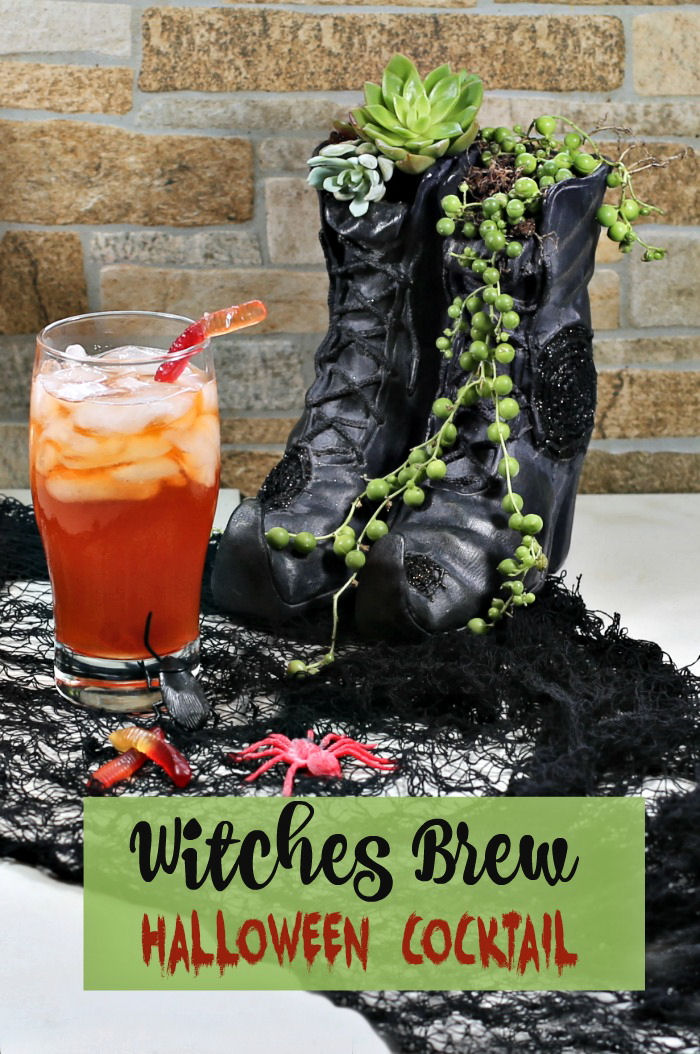 Halloween Witches brew cocktail