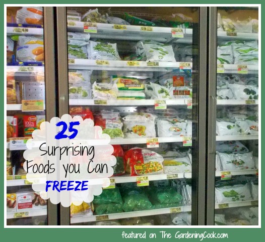25+ Surprising Foods You Can Freeze