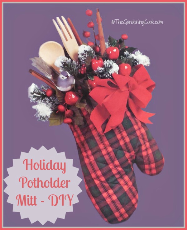 Holiday Pot Holder Mitt – Cute Hostess Gift