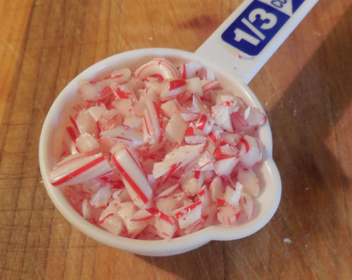 crushed candy canes