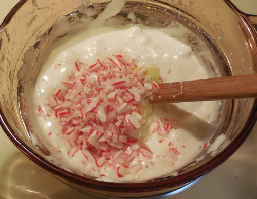 add the candy canes