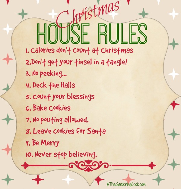 Christmas rules