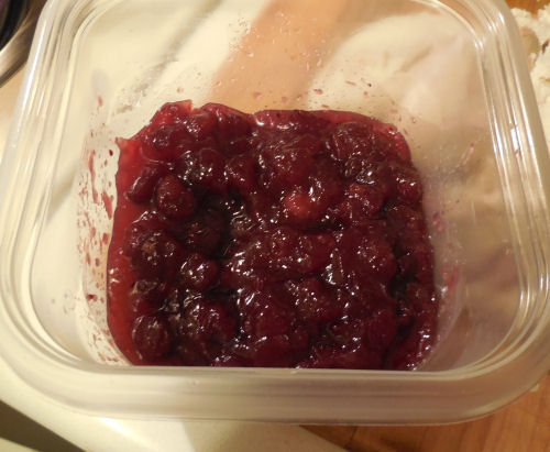 fresh cranberry sauce