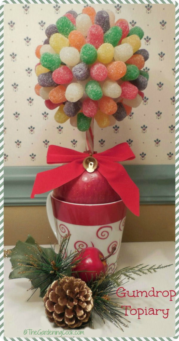 DIY Miniature Gumdrop Topiary