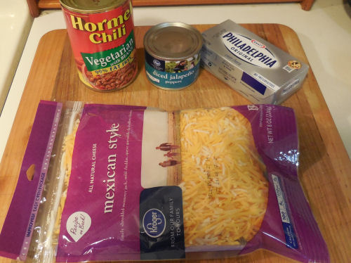 Ingredients for the dip
