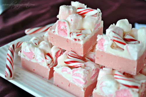 peppermint fudge from shugarysweets.com