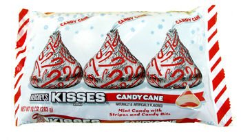 Hershey's peppermint kisses