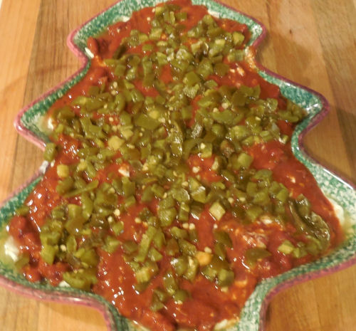 Sprinkle on diced chilis