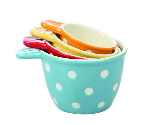 Creative Co-op Ceramic Measurin cups