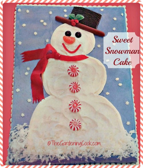 Snowman Christmas Cake – Fun Dessert Idea