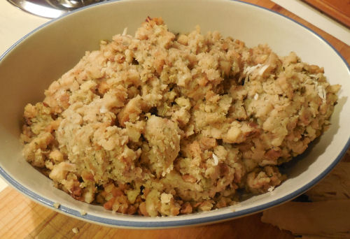 Left over stuffing