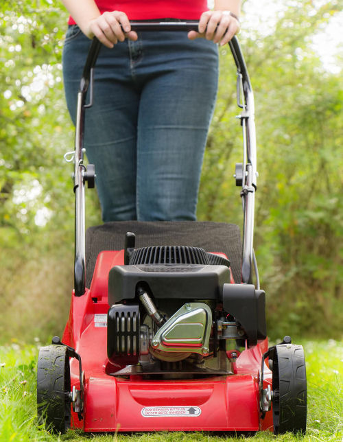 Lawn mowing