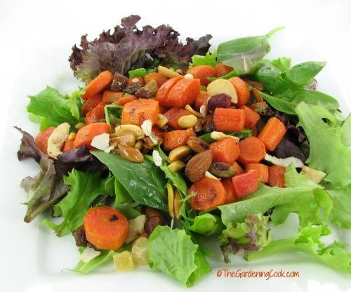 Roasted Carrot Salad – Healthy Gluten Free Side Dish