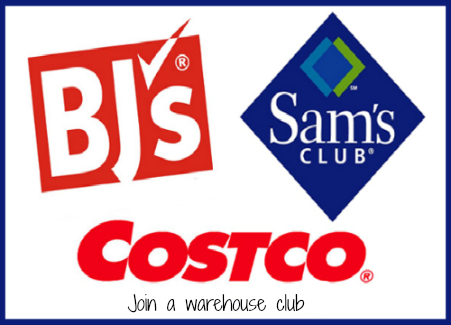 warehouse clubs mean money saving