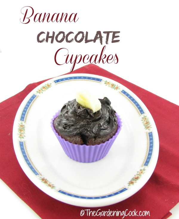 Banana Chocolate Cupcakes – Savory Slimmed Down Dessert Recipe