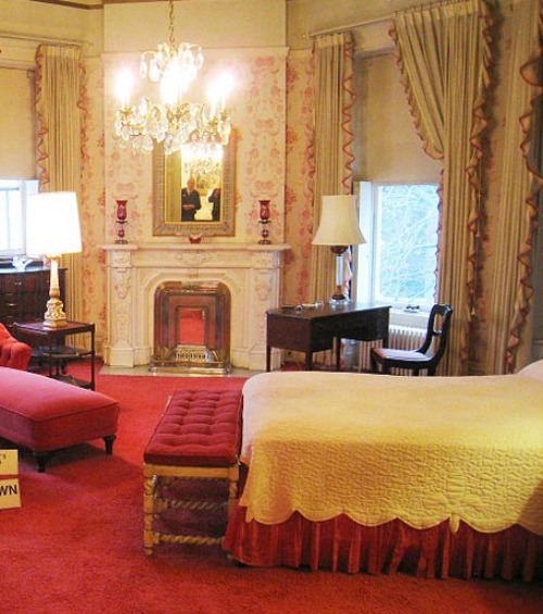 Long curtains add height to a room