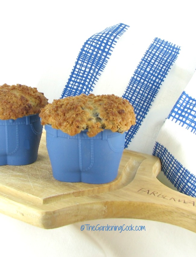 Blueberry Streusel Muffin Top Muffins