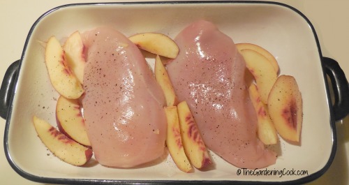 Peaches and chicken