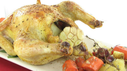 Savory Roast Chicken – A Meal Time Treat