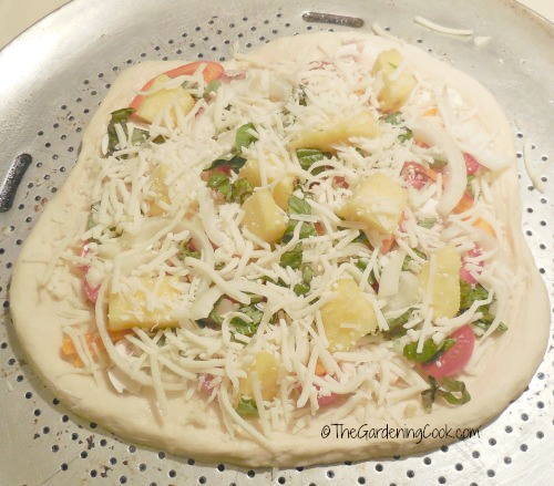 add the fresh mozzarella