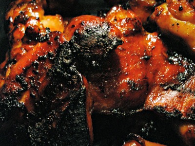 burned food